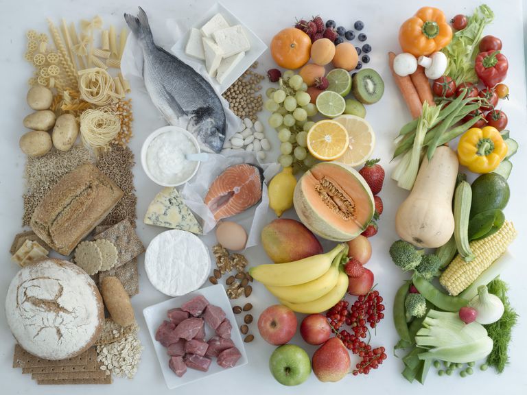 four food groups 112296966 5aaecb848023b90036a6a4f1